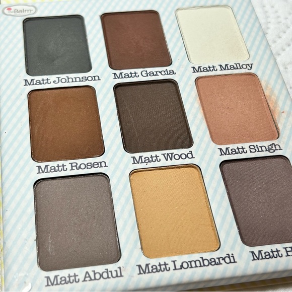 Set 2 makeup bundle The Balm eyeshadow and blush Meet Matte Nude palette - Picture 8 of 11